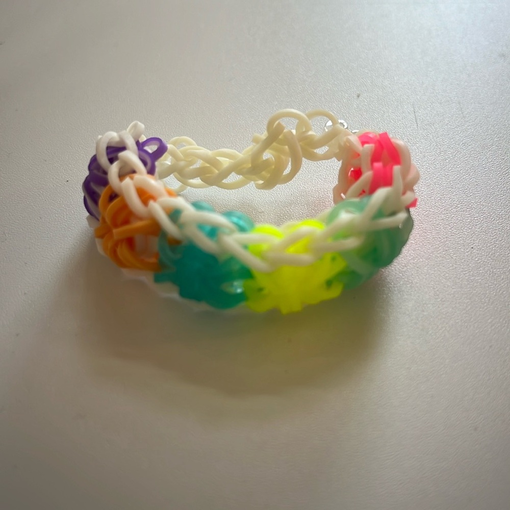 Rainbow loom bracelet